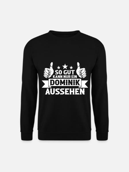 Dominik - Unisex Pullover - Schwarz