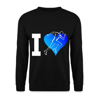 Fitness Cross Country Running Laufen Running - Sweat-shirt Unisexe - noir - Devant - Alina (178cm) & Michal (187cm)