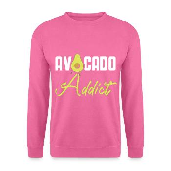Avocado Addict Avocado Lover Guac Guacamole - Unisex Sweatshirt - pink - Front