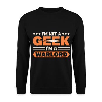 Jeu de rôle en direct GN - Sweat-shirt Unisexe - noir - Devant - Alina (178cm) & Michal (187cm)