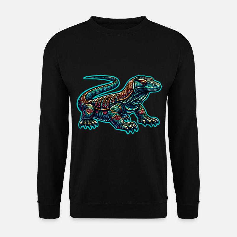 Komodo Dragon - Unisex Pullover - Schwarz