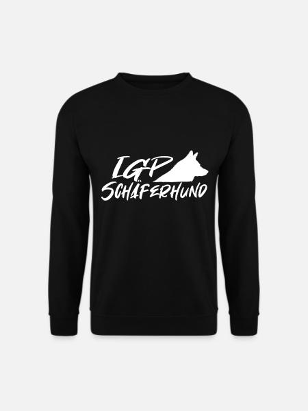 IGP German Shepherd White - Unisex Sweatshirt - black
