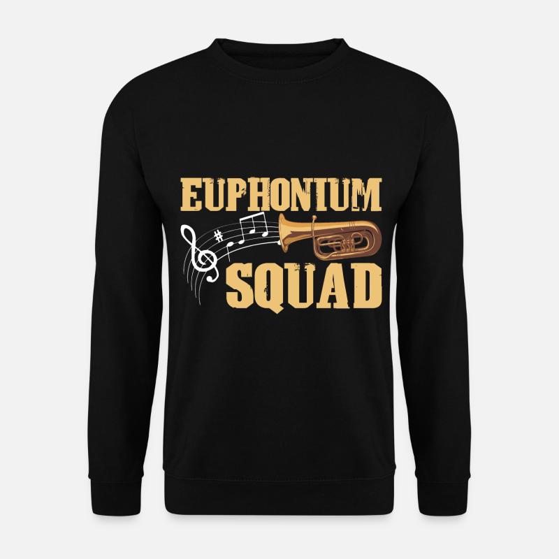 Euphonium Euphonium Player Brass Euphonist - Unisex Sweatshirt - black