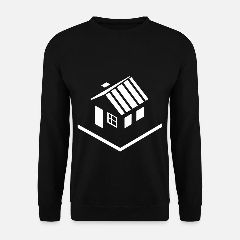 House Property Icon - Unisex Sweatshirt - black