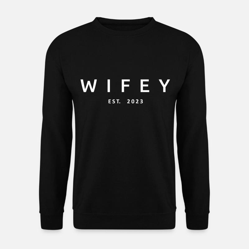 2023 Verlobung Brautdusche Hochzeit - Unisex Pullover - Schwarz