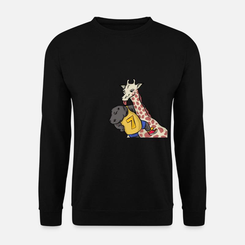 Girafffe - Unisex Pullover - Schwarz