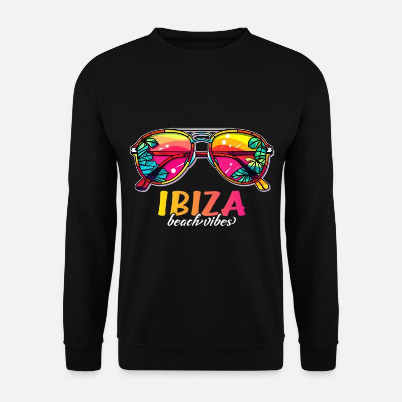 Ibiza beach Outfit - Unisex Sweatshirt - black