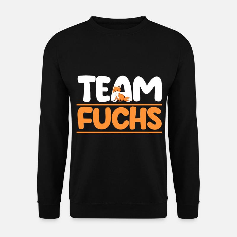 Fuchs - Unisex Pullover - Schwarz
