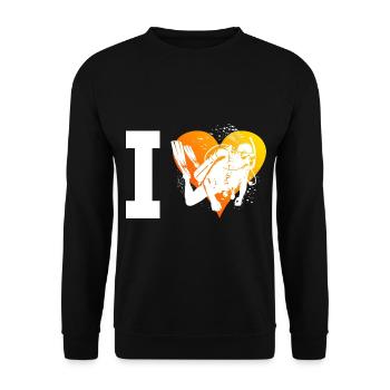 Scuba Diving Ladies Diving Diver Diving - Unisex Sweatshirt - black - Front - Alina (178cm) & Michal (187cm)
