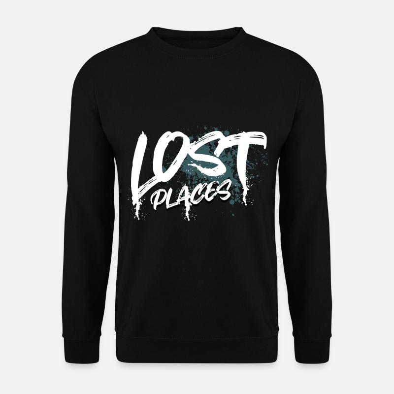 Lieux perdus - Sweat-shirt Unisexe - noir