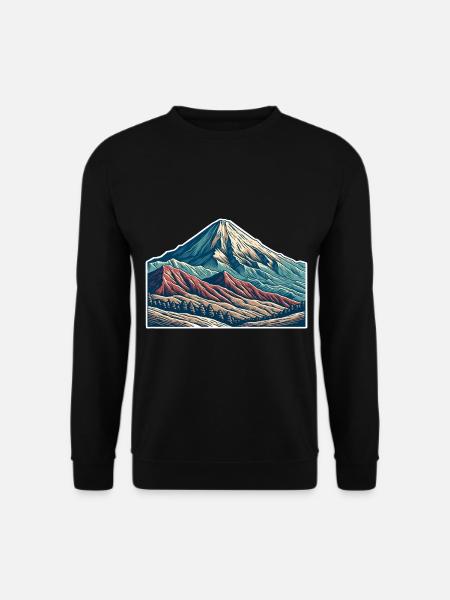 Mountains - Unisex Sweatshirt - black