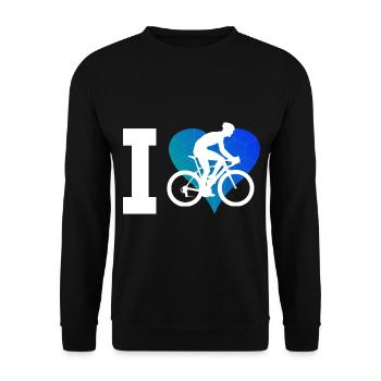 Vélo de route Vélo de route Vélo de route Hommes Vélo de route - Sweat-shirt Unisexe - noir - Devant - Alina (178cm) & Michal (187cm)