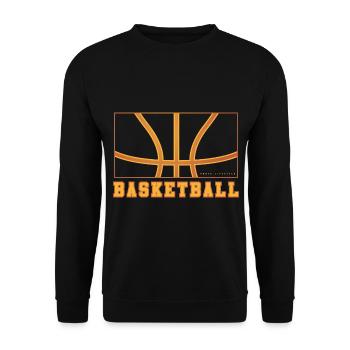 Basket-ball Basketteurs Joueurs - Sweat-shirt Unisexe - noir - Devant - Alina (178cm) & Michal (187cm)