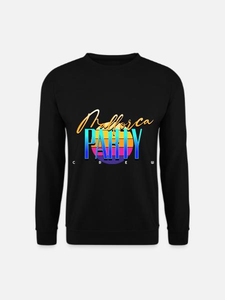 Mallorca Party Crew - Unisex Pullover - Schwarz