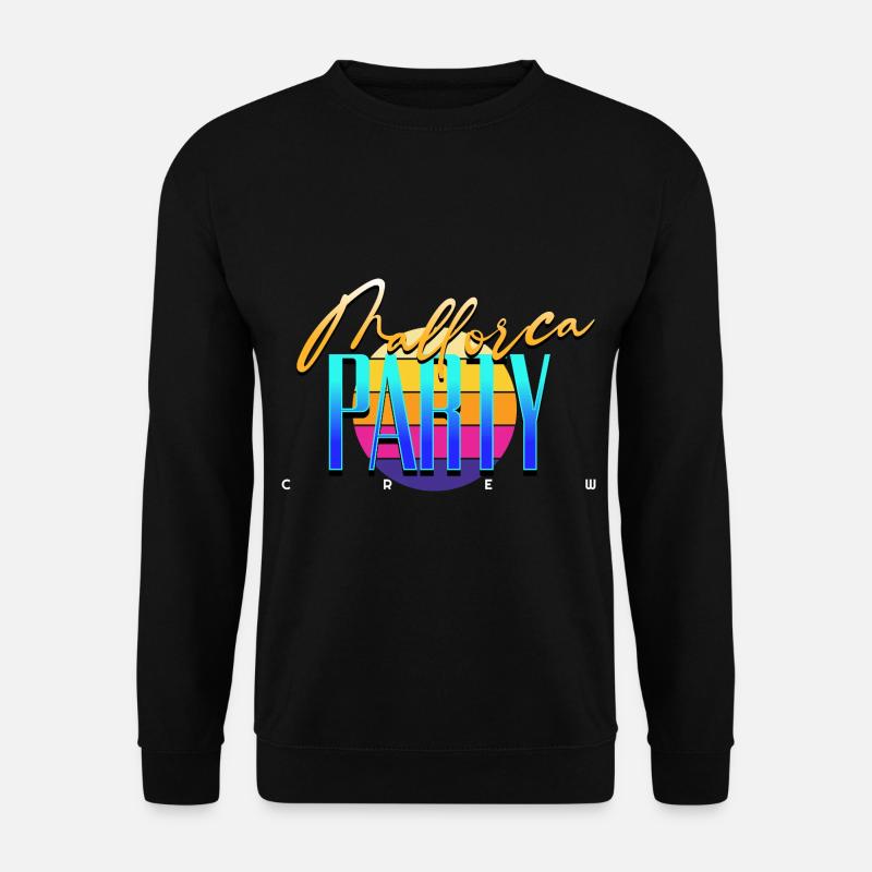 Mallorca Party Crew - Unisex Sweatshirt - black
