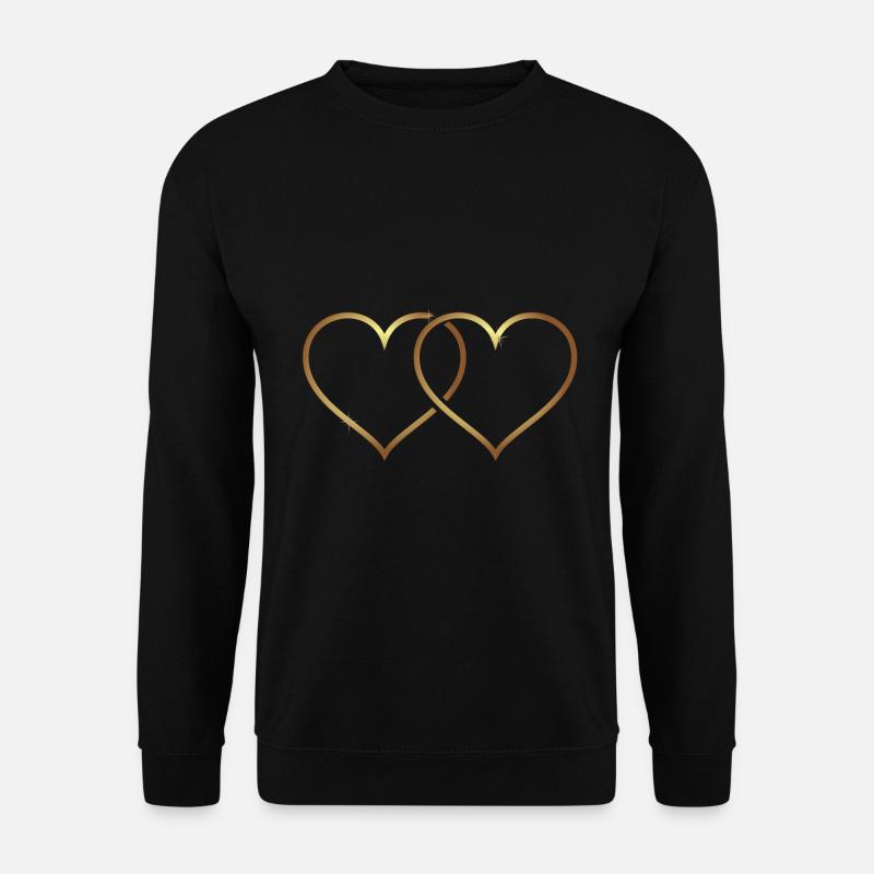heart - Unisex Sweatshirt - black