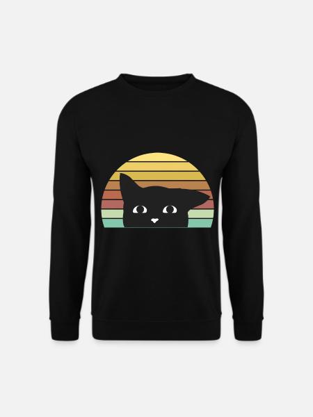 Chat - Chat - Sweat-shirt Unisexe - noir