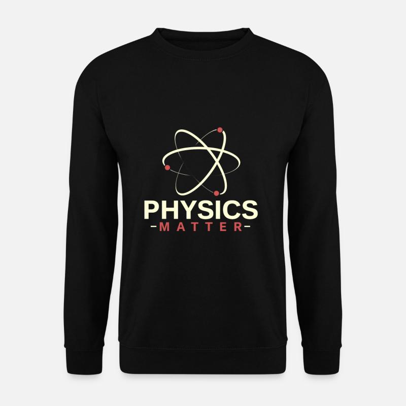 Physik Student Studium Geschenk Big Bang Urknall - Unisex Pullover - Schwarz