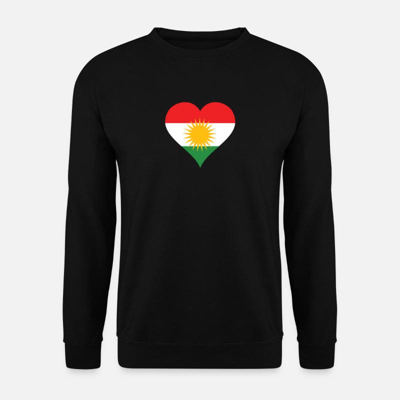 Kurdistan Liebe - Unisex Pullover - Schwarz