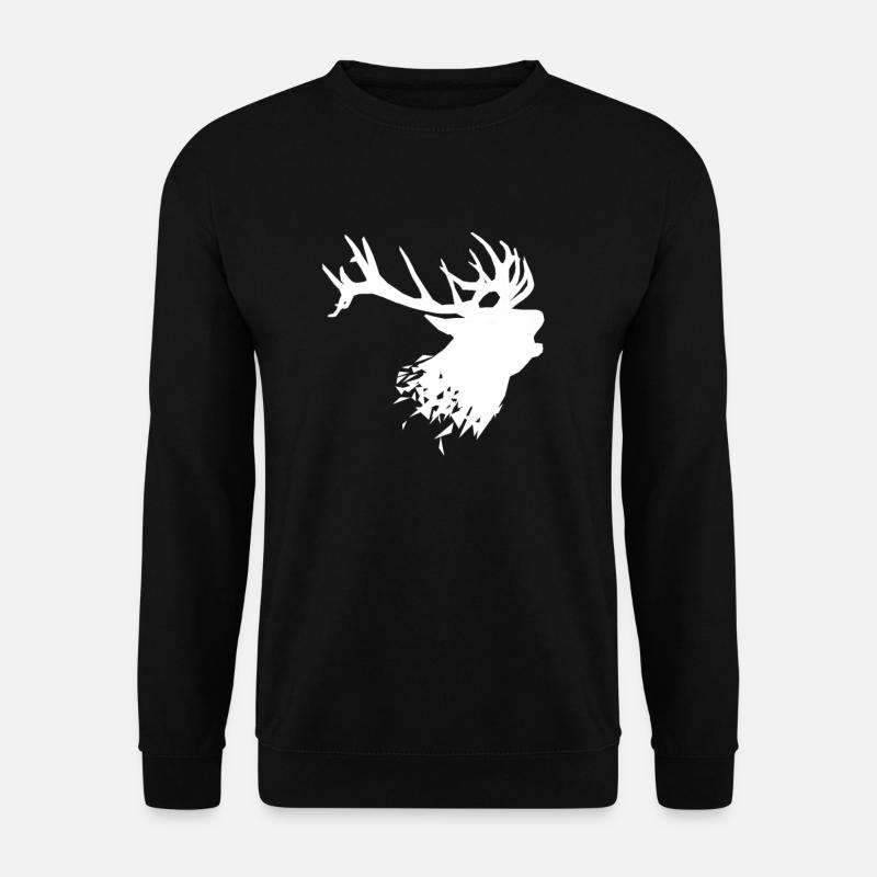 Deer - Unisex Sweatshirt - black