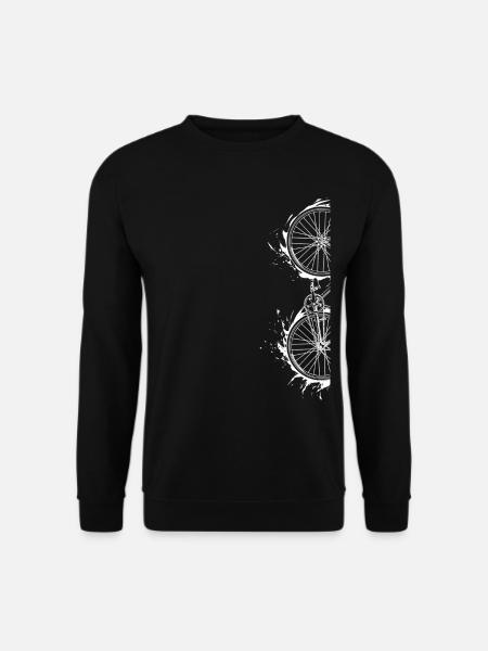 Fahrrad Radfahrer Geschenk - Unisex Pullover - Schwarz