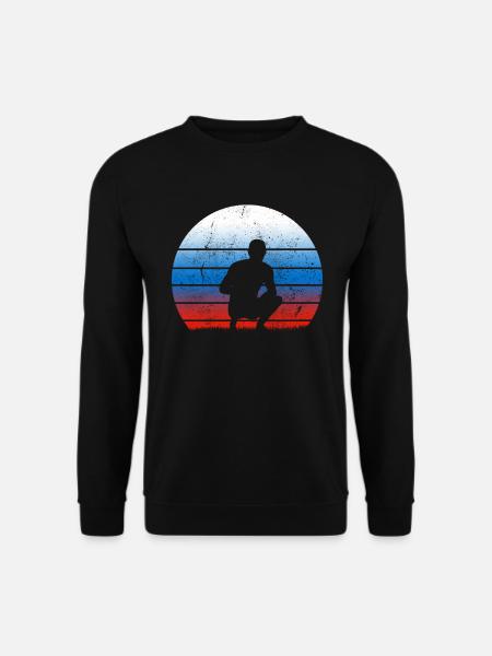 Russia Design Russland UdSSR Geschenk - Unisex Pullover - Schwarz