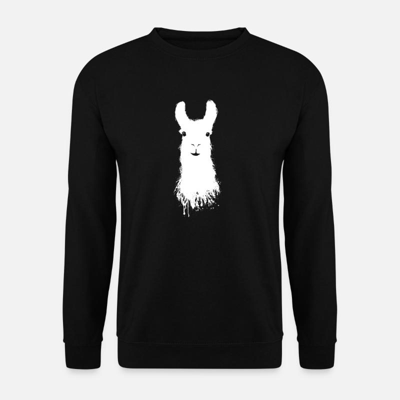 Llama - Unisex Sweatshirt - black