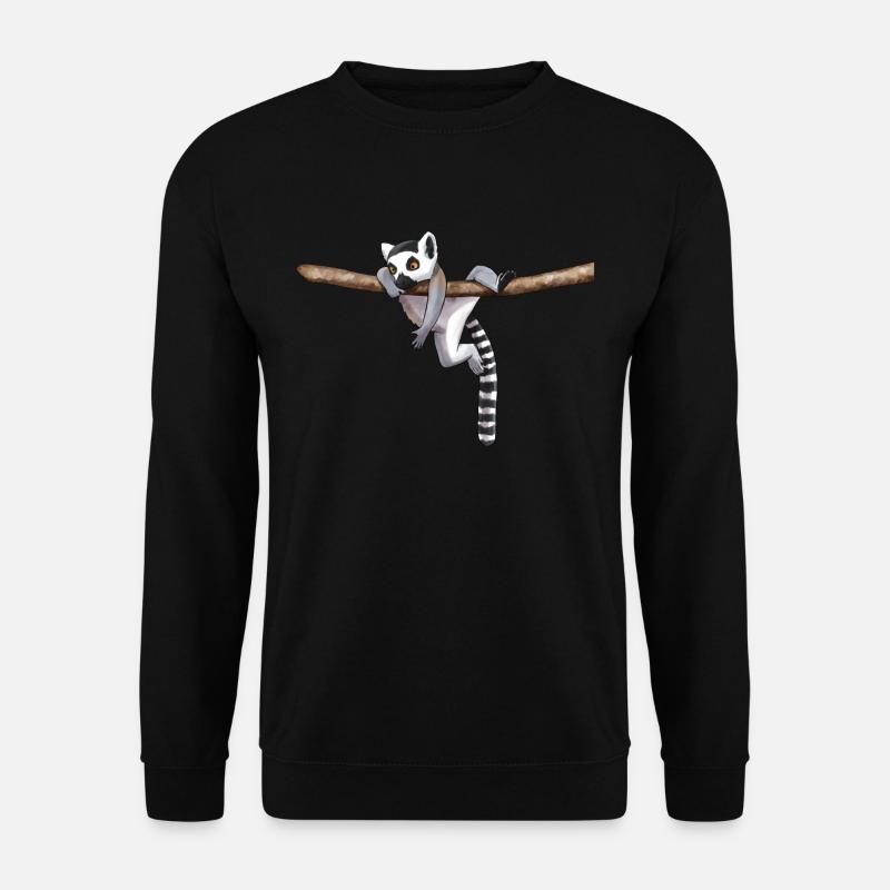 Lemur - Unisex Sweatshirt - black