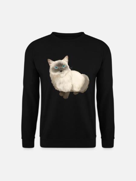 Ragdoll Katze - Unisex Pullover - Schwarz