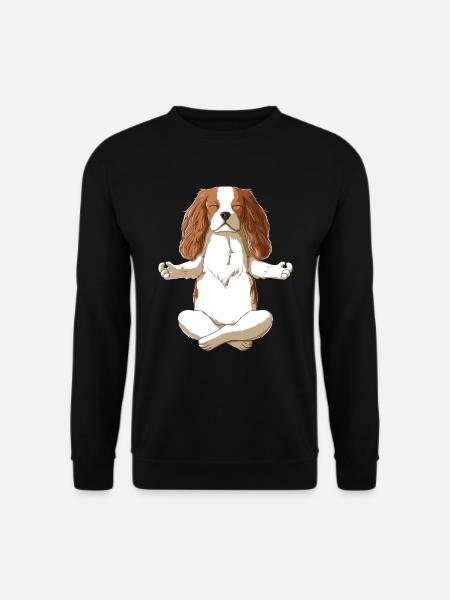 Cavalier King Charles Spaniel - Sweat-shirt Unisexe - noir