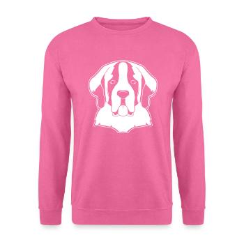 Bernhardiner - Unisex Pullover - Pink - Vorne