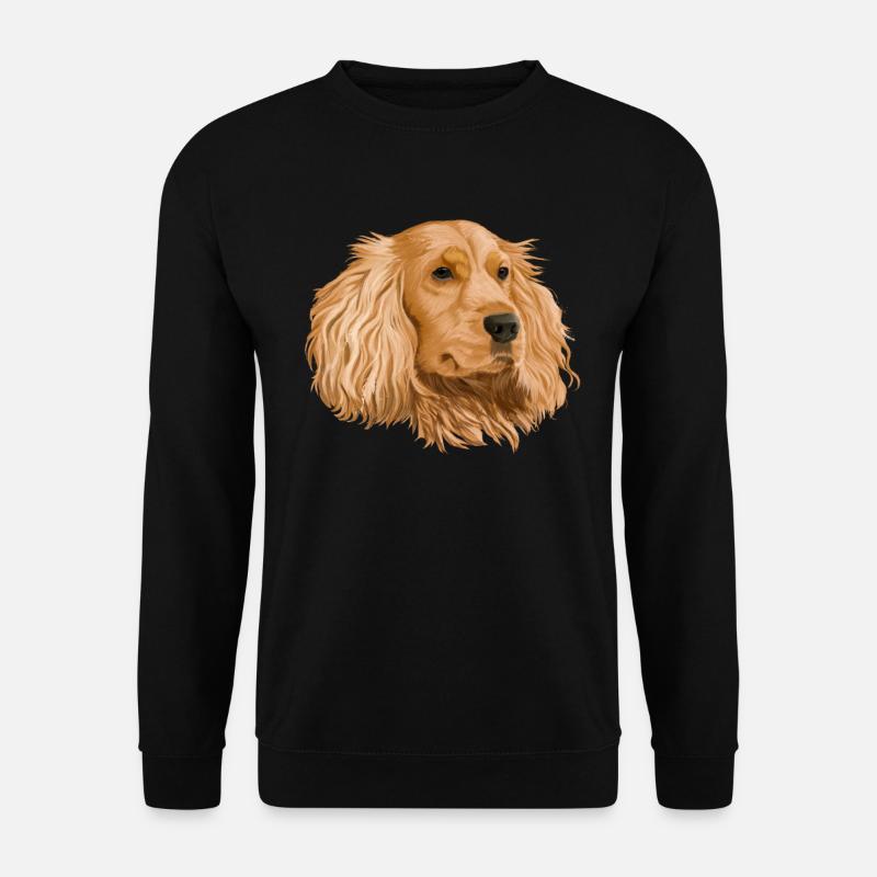 Cocker Spaniel - Sweat-shirt Unisexe - noir