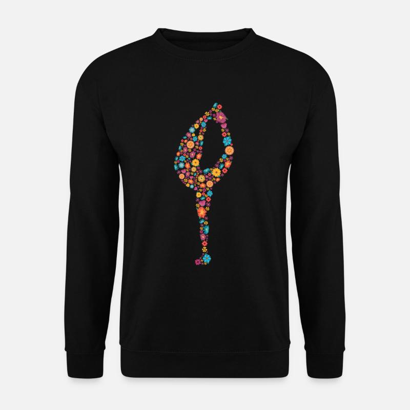 Eiskunstlauf Geschenk für Eiskunstläuferin - Unisex Pullover - Schwarz