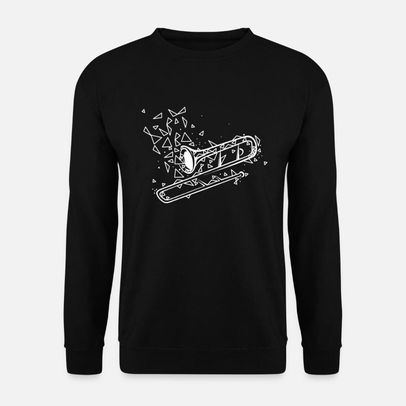 Posaune - Unisex Pullover - Schwarz