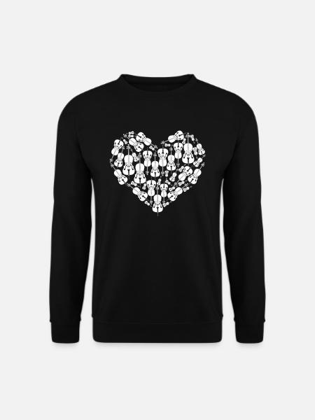 Cello Geschenk für Musiker - Unisex Pullover - Schwarz