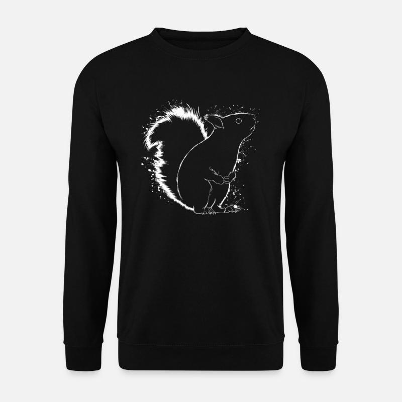 Eichhörnchen - Unisex Pullover - Schwarz
