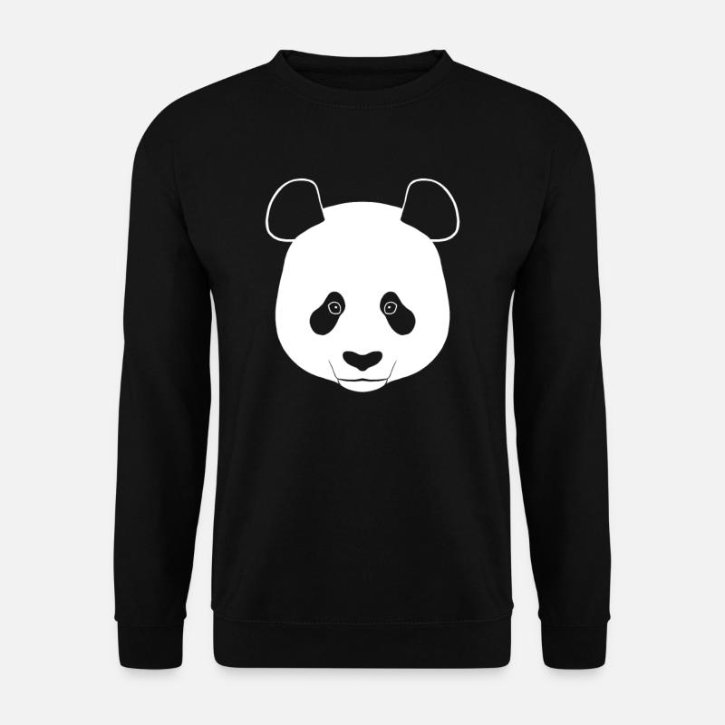 Panda - Sweat-shirt Unisexe - noir