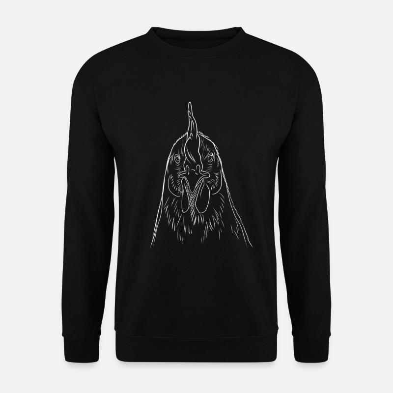 Chicken Strokes - Unisex Sweatshirt - black
