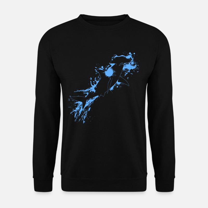 Hammerhead Fish - Unisex Sweatshirt - black