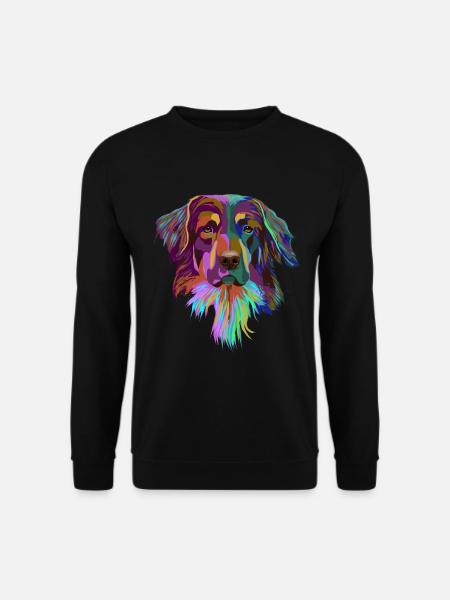 Hovawart Hund - Unisex Pullover - Schwarz