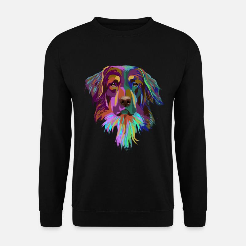 Hovawart Hund - Unisex Pullover - Schwarz