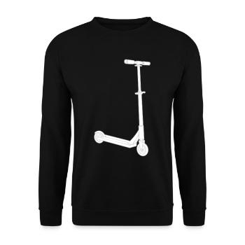 Scooter - Unisex Sweatshirt - black - Front - Alina (178cm) & Michal (187cm)