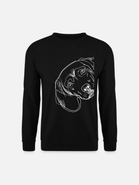 Tiroler Bracke Hund - Unisex Pullover - Schwarz