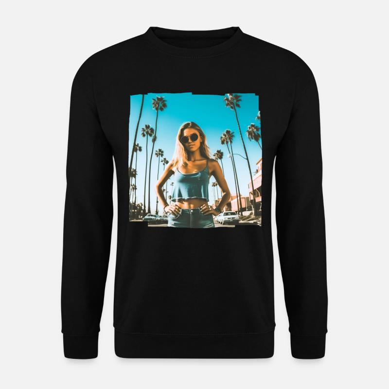 California Lifestyle - Unisex Pullover - Schwarz