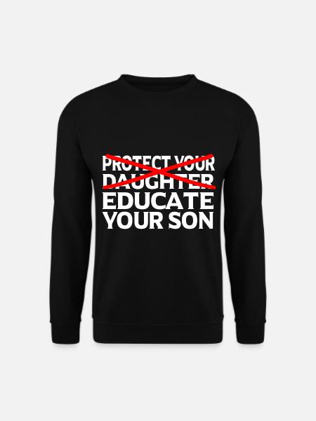 Feministin Feminismus Emanzipation Geschenk - Unisex Pullover - Schwarz
