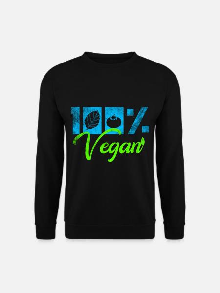 Vegan - Unisex Pullover - Schwarz