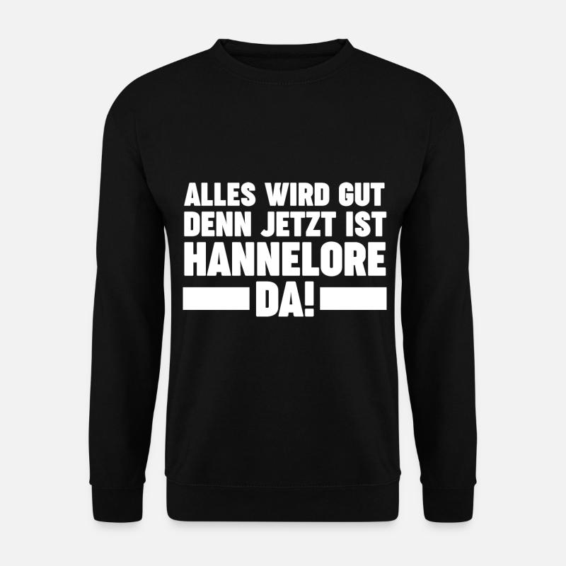 Hannelore - Unisex Pullover - Schwarz