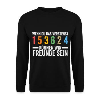 Auto Mechaniker KFZ Mechatroniker Tuner Schrauber - Unisex Pullover - Schwarz - Vorne - Alina (178cm) & Michal (187cm)
