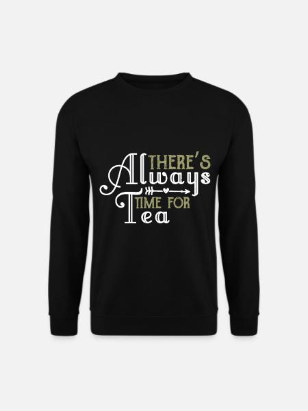 C’est l’heure du thé - Sweat-shirt Unisexe - noir