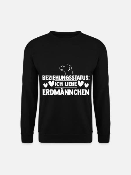Erdmännchen - Unisex Pullover - Schwarz